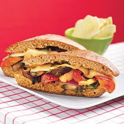 Roasted Vegetable Hero Sandwiches recipe