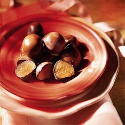 Chocolate-Dipped Caramels recipe