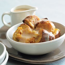 Butternut Squash Bread Pudding with Tres Leches Sauce recipe