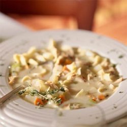 Roasted-Chicken Noodle Soup recipe