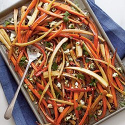 Balsamic-Roasted Carrots and Parsnips recipe