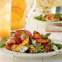 Grilled Shrimp Salad with Sweet Tea Vinaigrette recipe