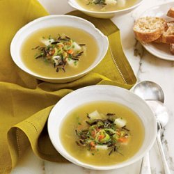 Wild Rice and Celery Root Soup recipe
