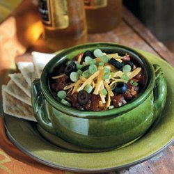  Meaty  Meatless Double-Bean Chili recipe