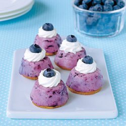 Miniature Blueberry Cheesecakes recipe
