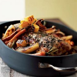 Roasted Pork and Autumn Vegetables recipe