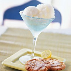 Key Lime Sorbet with Gingersnaps recipe