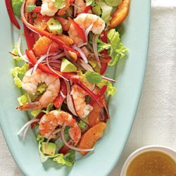 Marinated Shrimp Salad with Avocado recipe