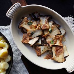 Roasted King Oyster Mushrooms recipe