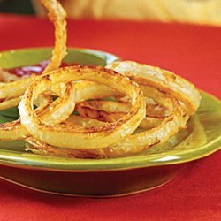 Beer-battered  Fried  Onion Rings recipe