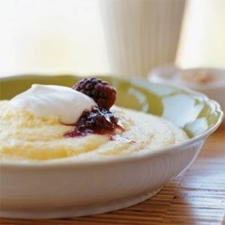 Creamy Breakfast Polenta recipe