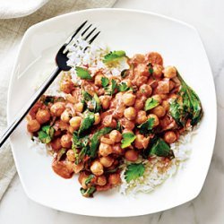 Chickpea Curry with Basmati Rice recipe
