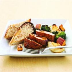 Broccoli, Sweet Potatoes, and Pears recipe