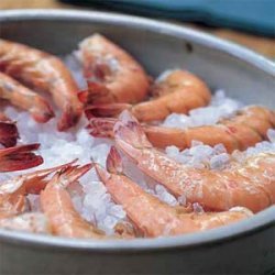 Roasted Shrimp with Honey-Pepper Vinaigrette recipe