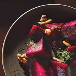 Beets with Dill and Walnuts recipe