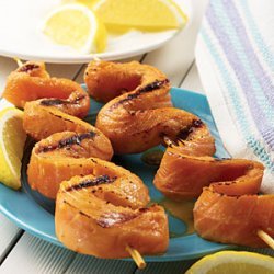 Grilled Salmon Skewers recipe