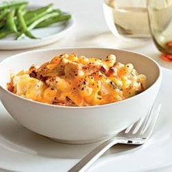 Bacon, Ranch, and Chicken Mac and Cheese recipe