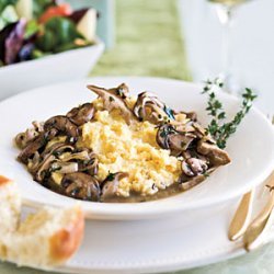 Ragoût of Mushrooms With Creamy Polenta recipe