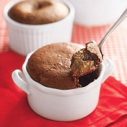 Molten Chocolate-Nutella Pudding Cakes recipe