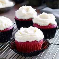 Red Velvet Cupcakes with Orange Buttercream recipe