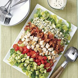 Quick Cobb Salad with Yogurt Dressing recipe