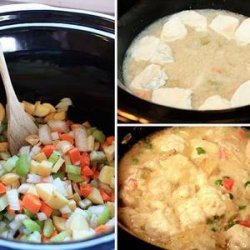 Easy Slow Cooker Chicken & Dumplings recipe