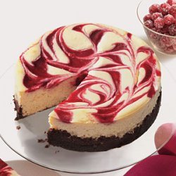 Cranberry Swirl Cheesecake recipe