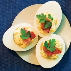 Deviled Eggs with Bacon recipe