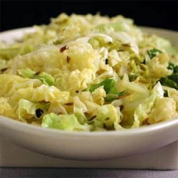Wilted Cabbage with Toasted Cumin recipe