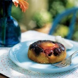 Apricot-Cherry Upside-Down Mini Cakes recipe