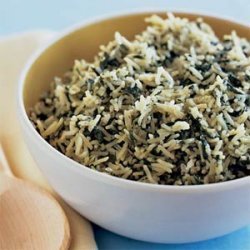 Dilled Spinach Rice recipe