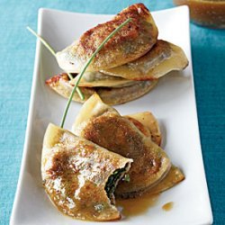 Gyoza with Soy-Citrus Sauce recipe