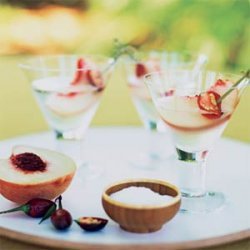 Peach Martini with Chiles from the Garden recipe