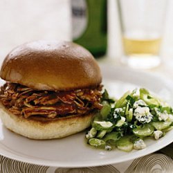 Barbecue Turkey Sandwiches with Celery Salad recipe