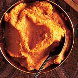 Browned Butter Bourbon Mashed Sweet Potatoes recipe