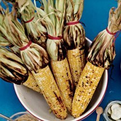 Grilled Corn with Mango-Habanero Butter recipe