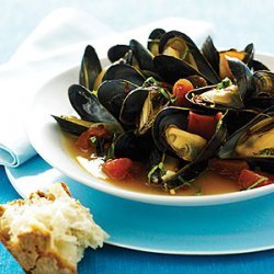 Orange and Basil Mussels recipe