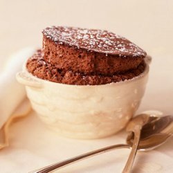 Chocolate-Truffle Souffles recipe