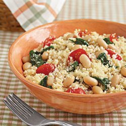 Veggie Couscous with White Beans recipe