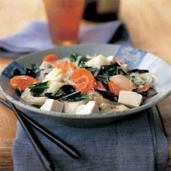 Asian Noodle, Tofu, and Vegetable Stir-Fry recipe