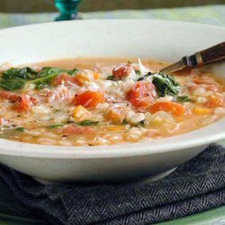 Hearty Bean and Barley Soup recipe