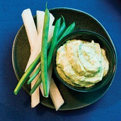 Veggie Sticks with Avocado-Lime Dip recipe