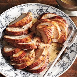 Spicy Maple Turkey Breast with Quick Pan Sauce recipe