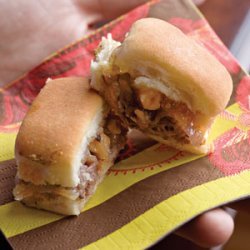 Hot Roast Beef Party Sandwiches recipe