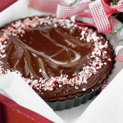 Peppermint Brownie Tarts recipe