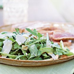 Arugula and Celery Salad with Lemon-Anchovy Dressing recipe