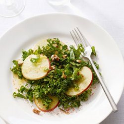 Shaved Honeycrisp Apple and Kale Salad recipe