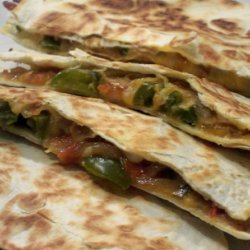 Pickled Onion and Monterey Jack Quesadillas recipe