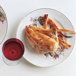 Chicken and Parsnip  Fries  with Spicy Vinegar recipe