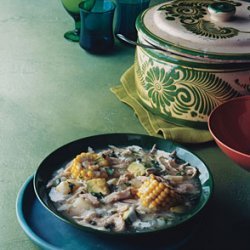 Colombian Chicken, Corn, and Potato Stew recipe